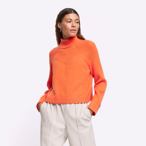 River Island Womens Orange...