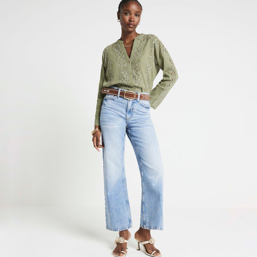 River Island Womens Khaki...