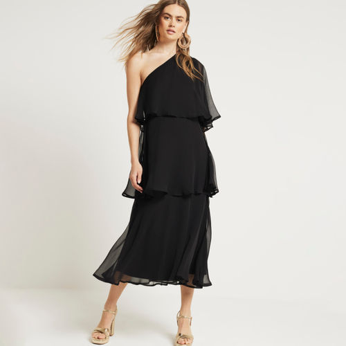 River Island Womens Black One...