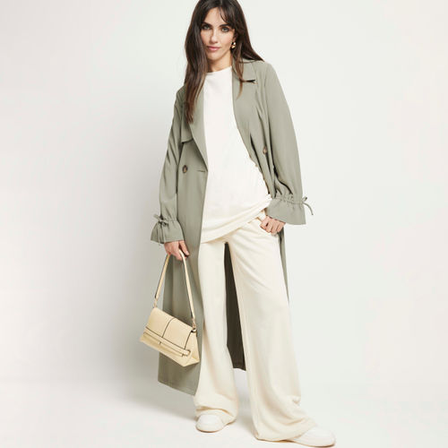 River Island Womens Khaki Tie...