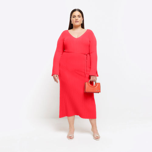 River Island Womens Plus Red...