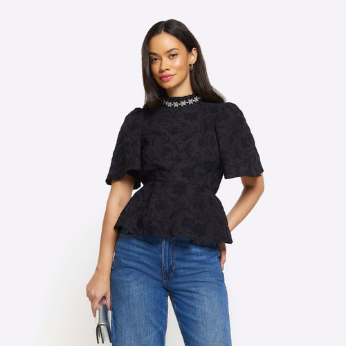 River Island Womens Black...