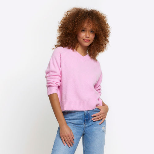 River Island Womens Pink Knit...