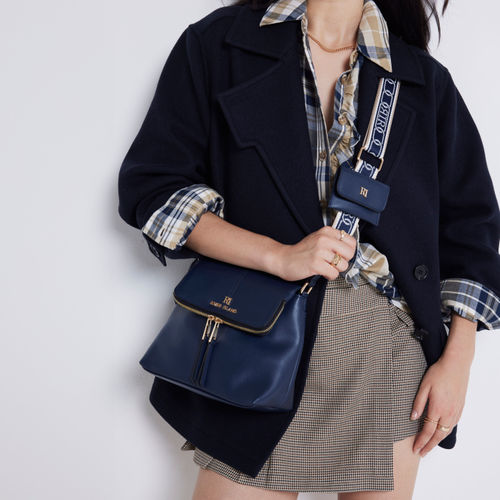 River Island Womens Navy Zip...