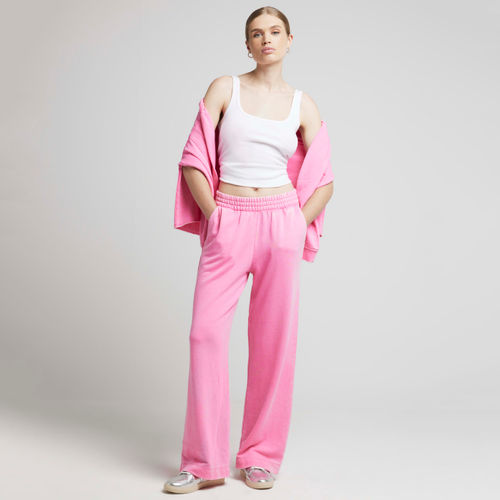 River Island Womens Pink Wide...
