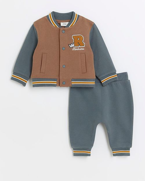 River Island Baby Boys Brown...