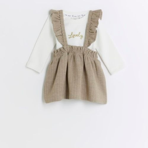 River Island Baby Girls Beige...