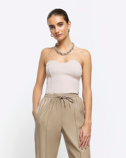 River Island Womens Beige...