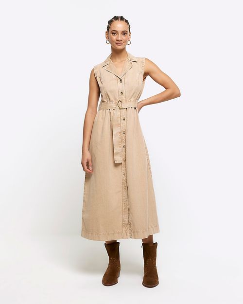 River Island Womens Beige...