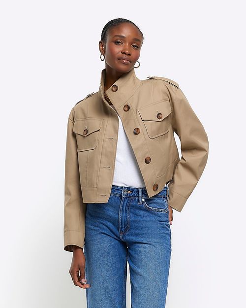 River Island Womens Beige...