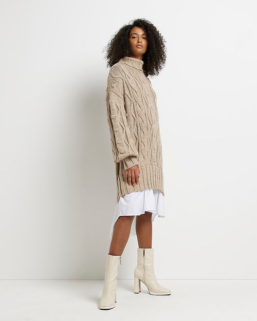 River Island Womens Beige...