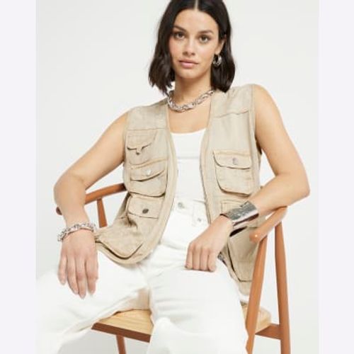 River Island Womens Beige...