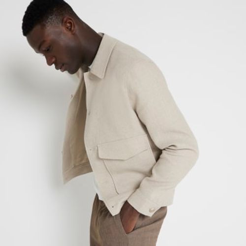 Mens River Island Beige...