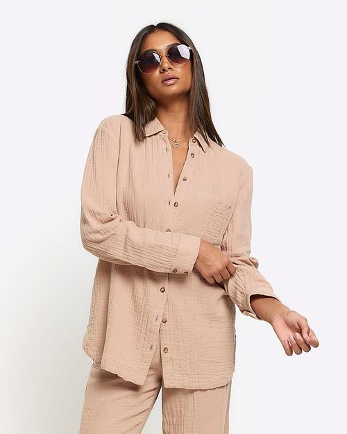 River Island Womens Beige...