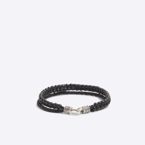 Mens River Island Black Bead...