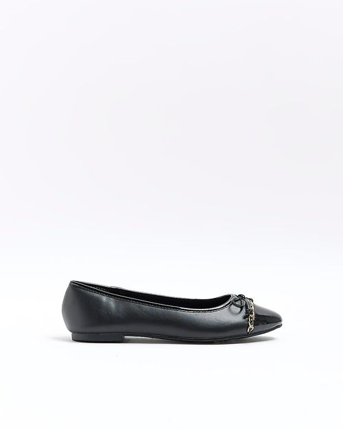 River Island Womens Black Bow...