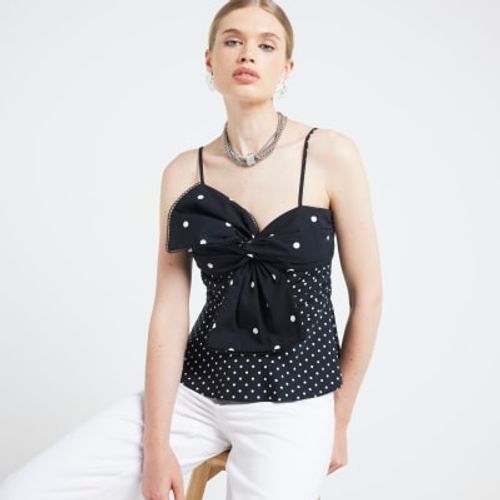 River Island Womens Black Bow...