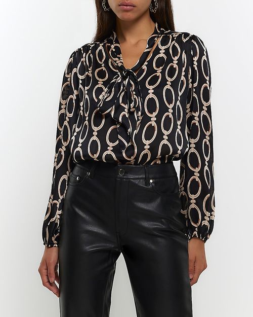 River Island Womens Black...