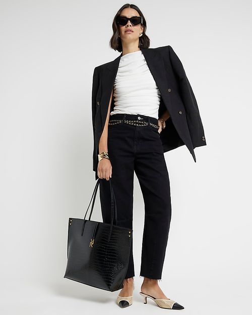 River Island Womens Black...