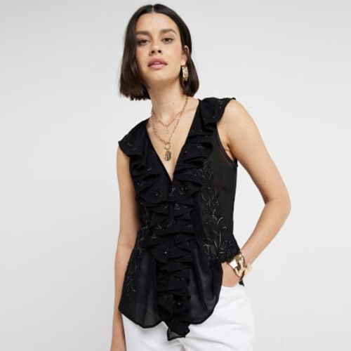 River Island Womens Black...