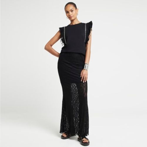 River Island Womens Black...