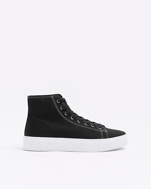 Mens River Island Black High...