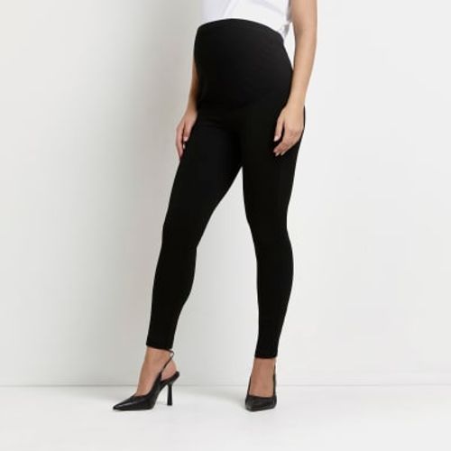 River Island High Waisted Leggings - Black