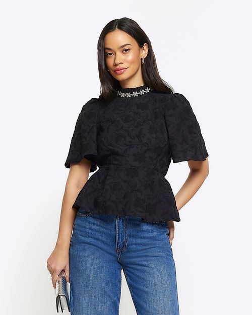 River Island Womens Black...