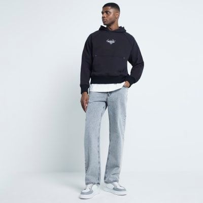 River island maison riviera hoodie sale