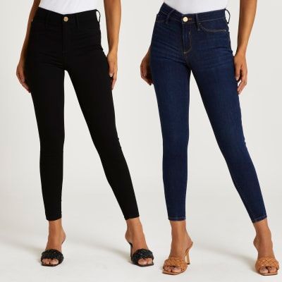 River island deals black molly jeans