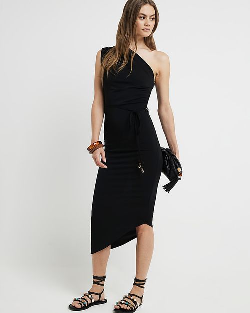 River Island Womens Black One...