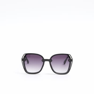 River island deals round sunglasses