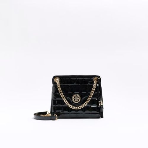 River Island Women's Quilted Chain Shoulder Bag