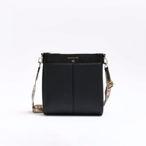 River Island cross body bag in black