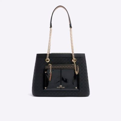 River island quilted tote bag sale