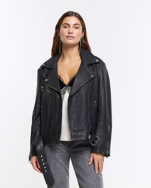 River Island Womens Black Ri...