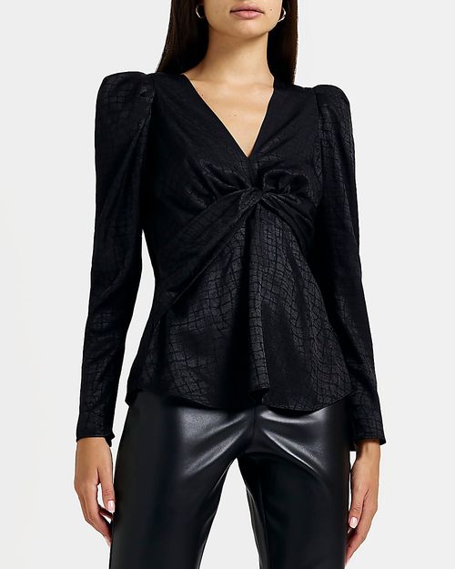 River Island Womens Black...