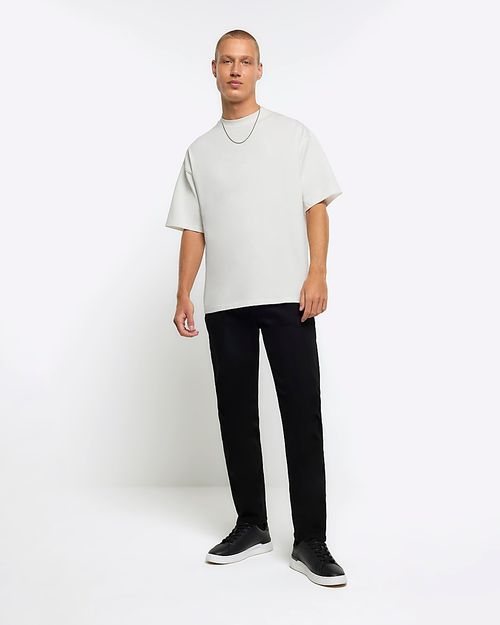 Mens River Island Black Slim...