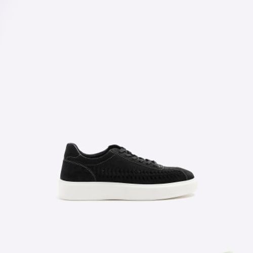 Mens River Island Black Suede...