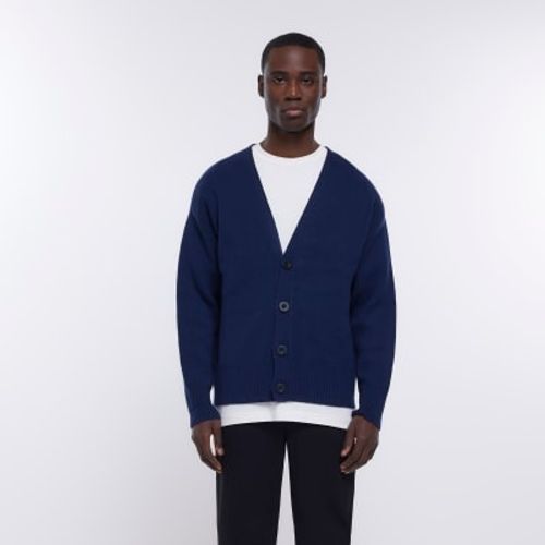 Mens River Island Blue Boxy...