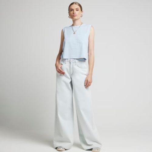 River Island Womens Blue Boxy...