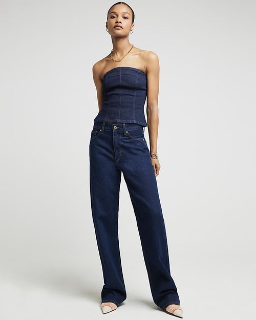 River Island Womens Blue...