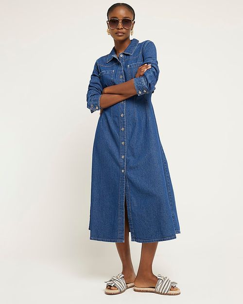 River Island Womens Blue...