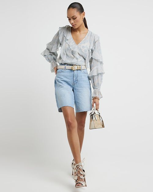 River Island Womens Blue...