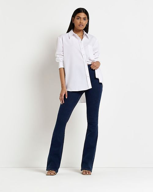 River Island Womens Blue High...