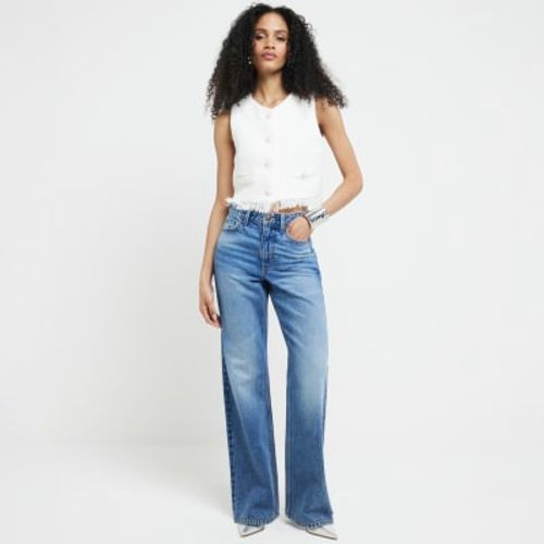 River Island Womens Blue High...