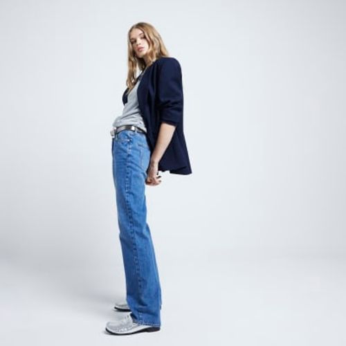 River Island Womens Blue High...