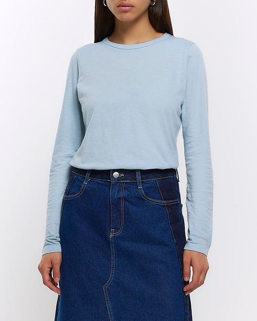 River Island Womens Blue Long...