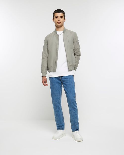 Mens River Island Blue Slim...