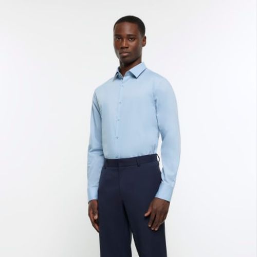 Mens River Island Blue Slim...